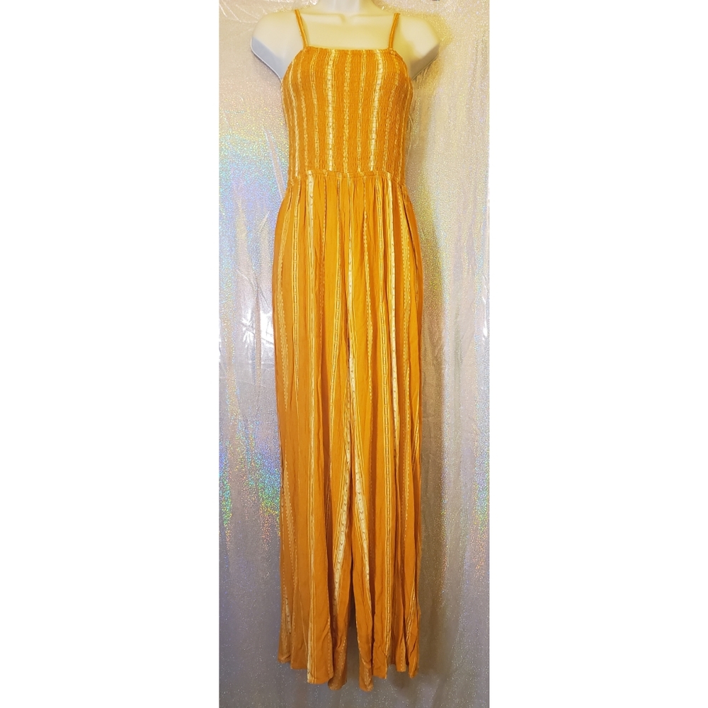 Mudd Size Medium Yellow Jumpsuit